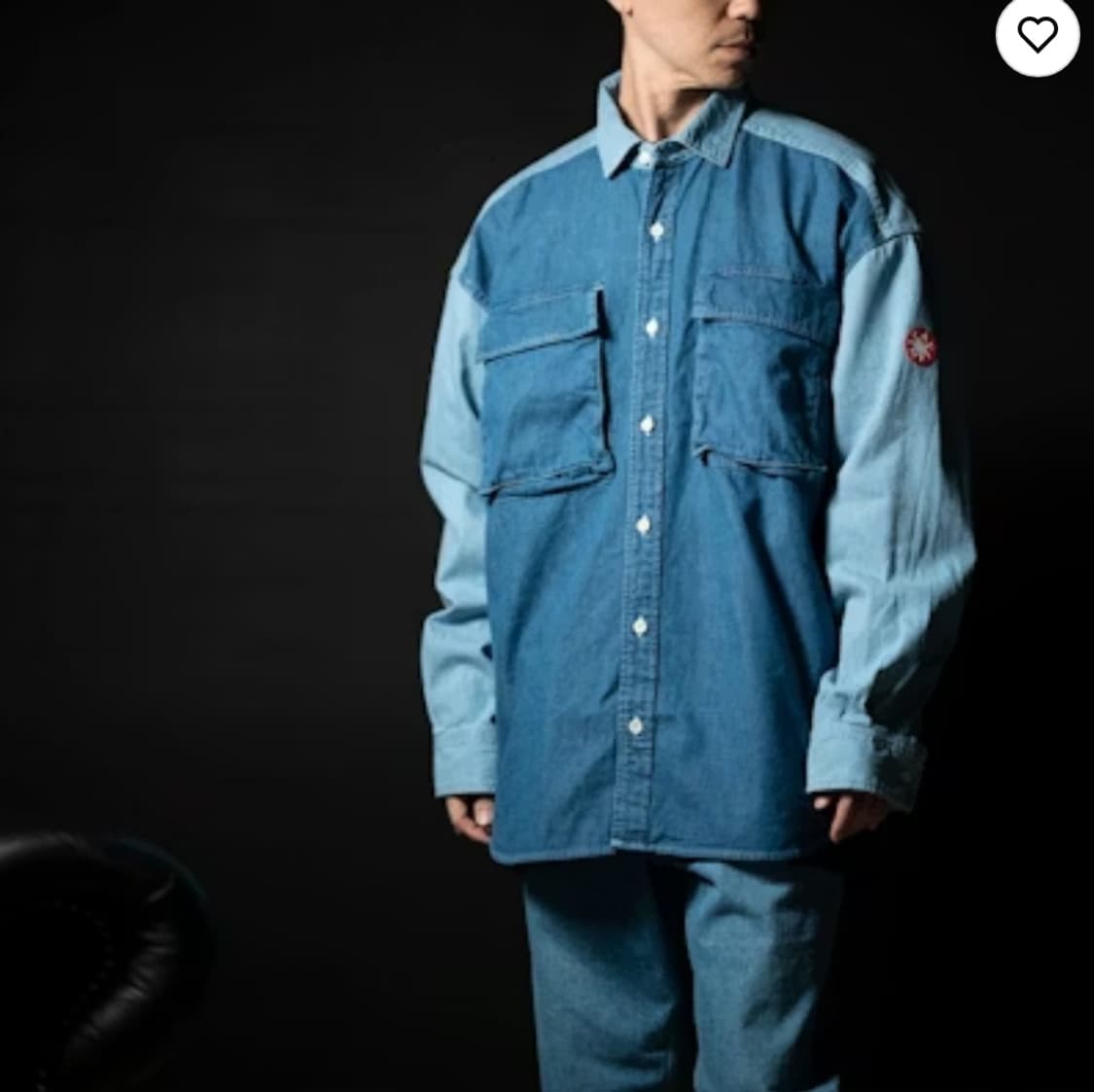 C.E TWO COLOUR DENIM SHIRT 상품이미지10