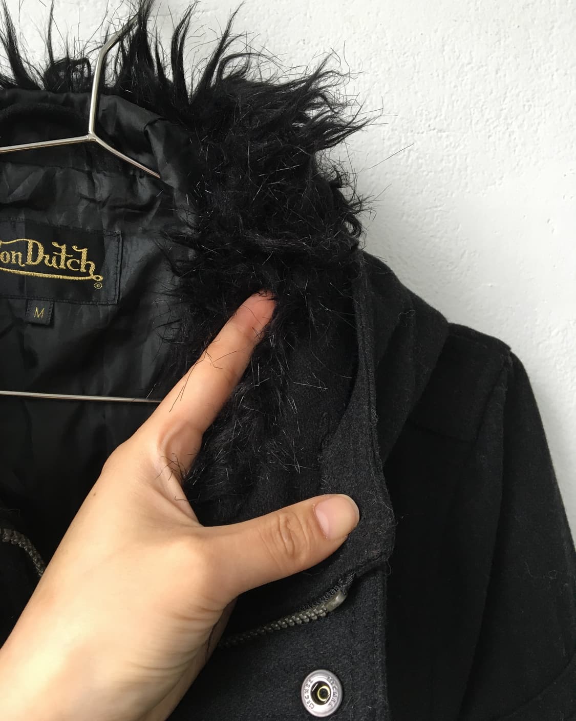 Vondutch fake fur hood coat 상품이미지3