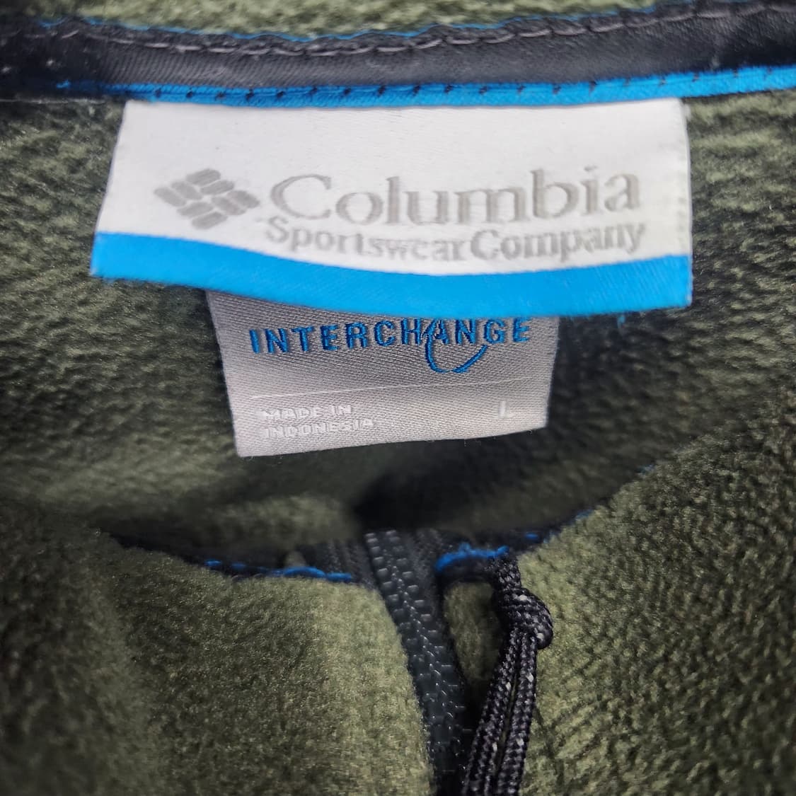 콜롬비아 빅포켓 사이드라인 점퍼 스트링 후리스 L(XL) 상품이미지6