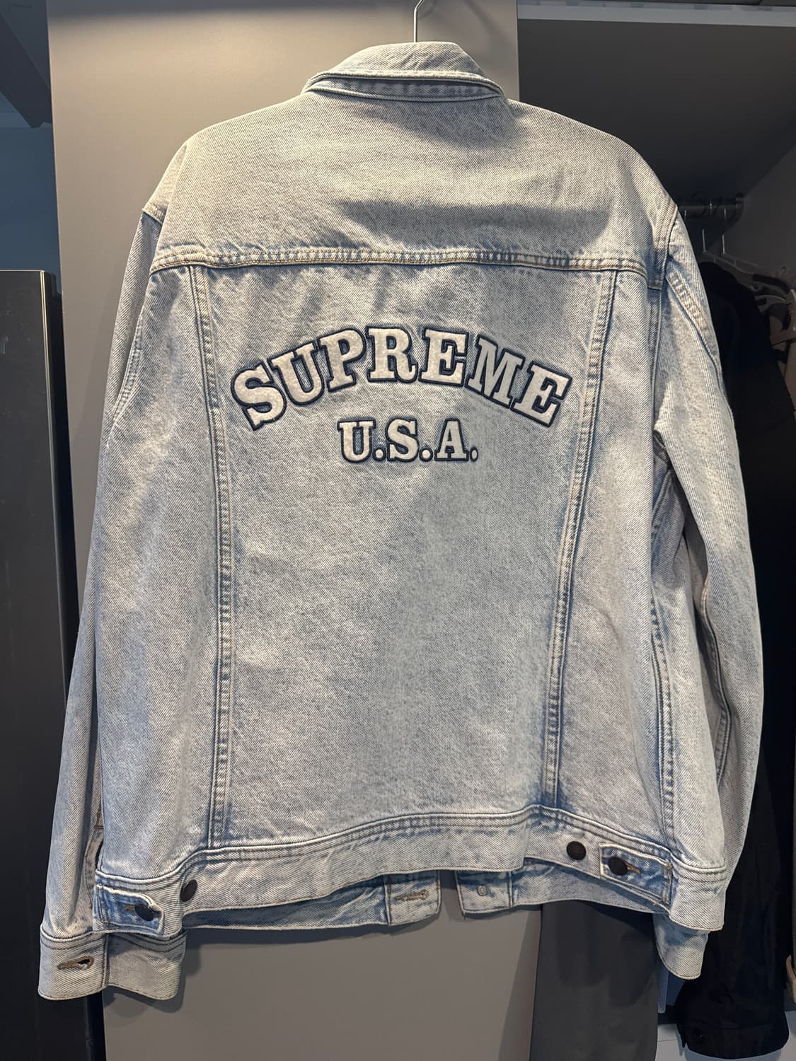 슈프림 연청자켓 L 상품이미지2