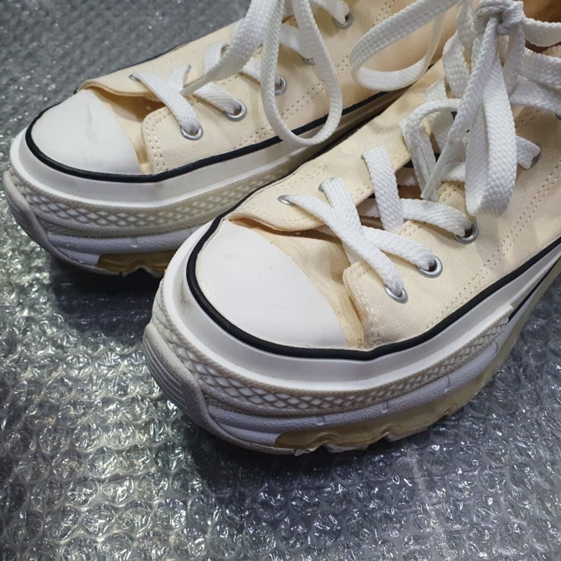 키치오브제 에어스니커즈 charire-cream(260) 상품이미지3