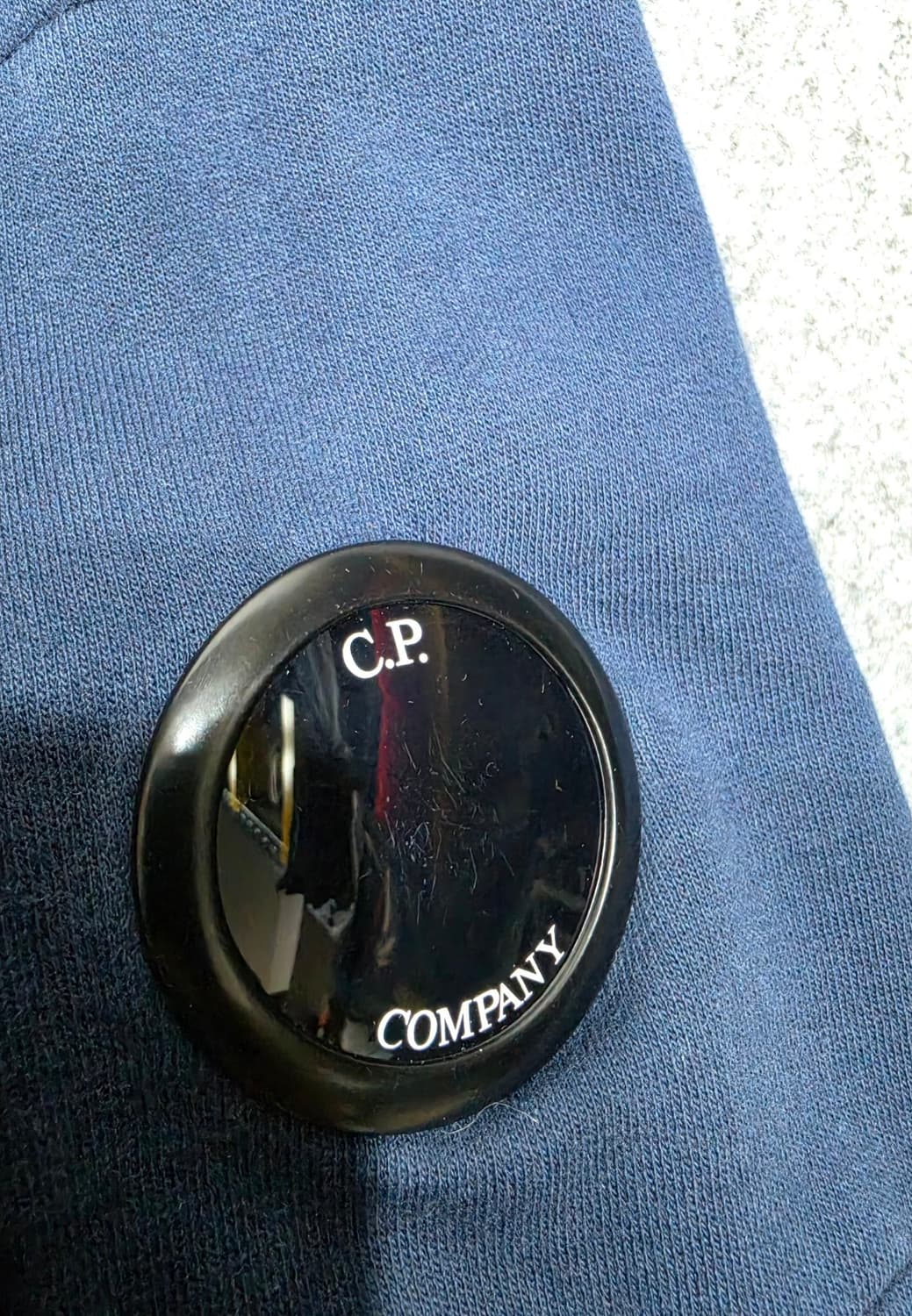 CP 컴퍼니 암포켓 렌즈 와펜 풀 집업 스웻 자켓 L 상품이미지8