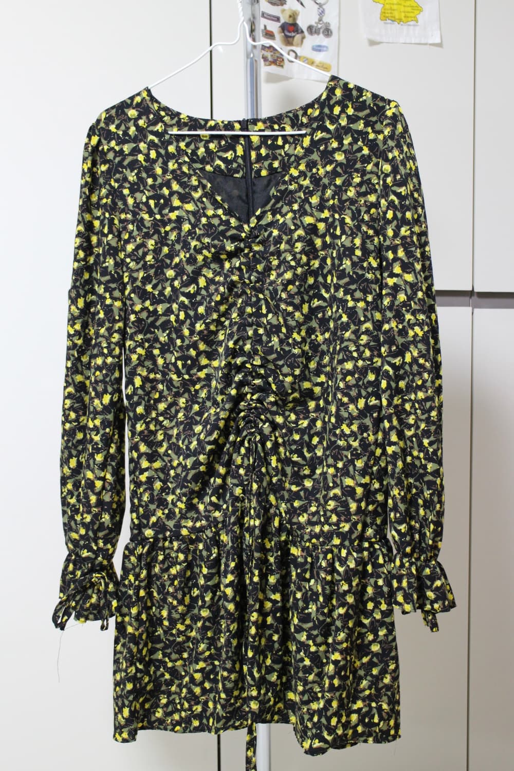 빈티지 플라워 패턴 원피스 상품이미지1