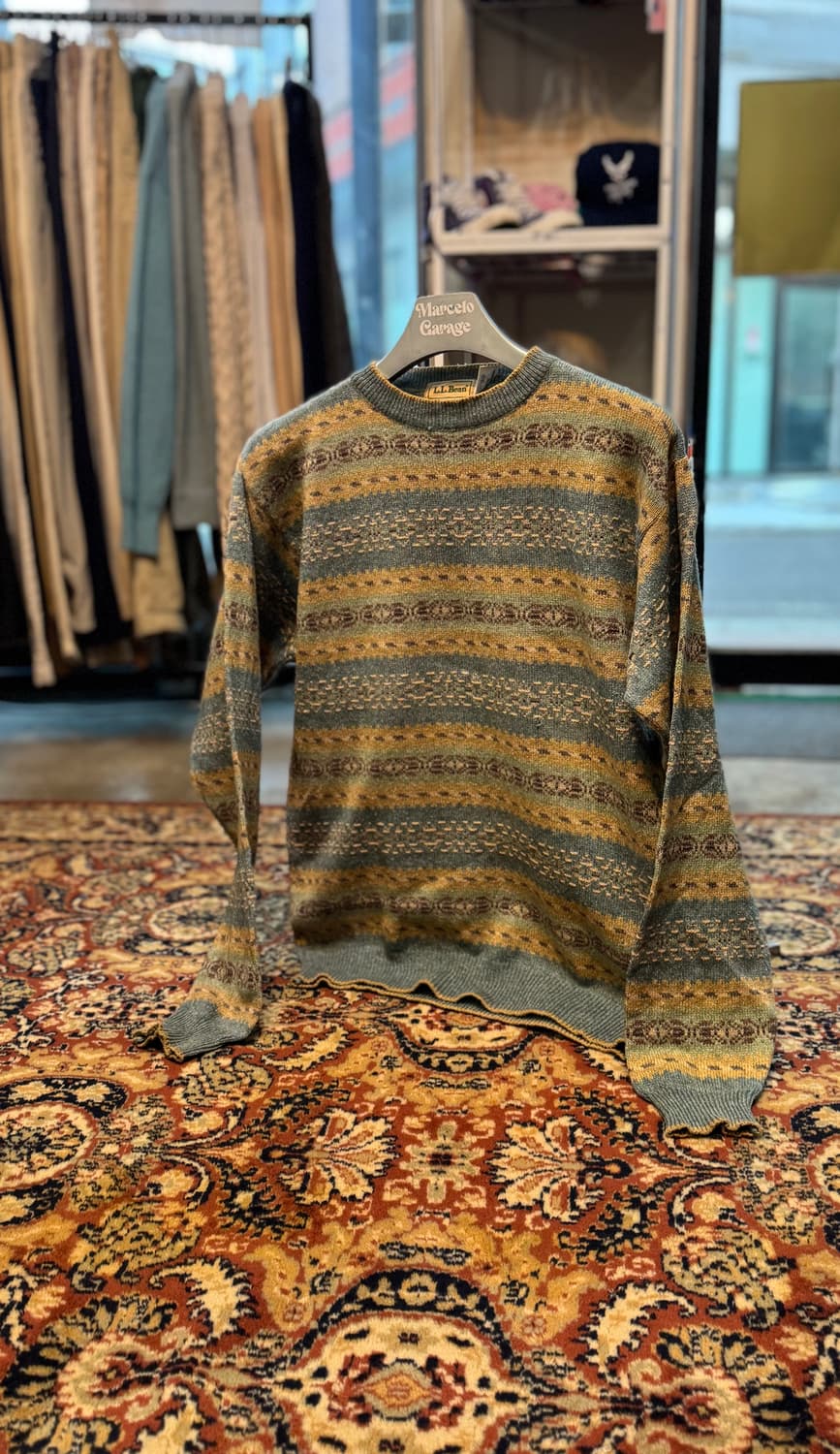 빈티지 엘엘빈 llbaean 니트 M (549) 상품이미지1