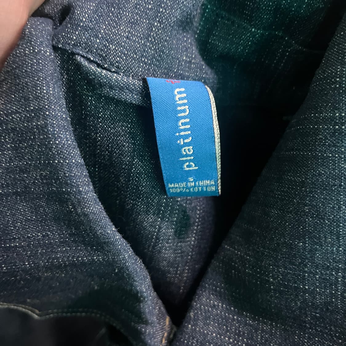 95 플래티넘푸부 데님 자켓/W2674 상품이미지4