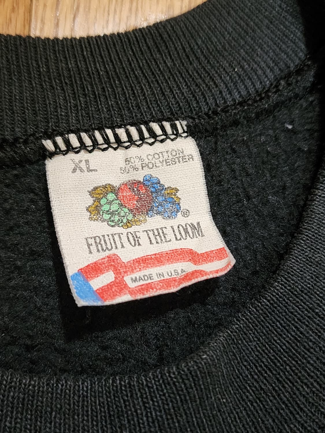 90s USA 프룻오브더룸 빈티지스웻 상품이미지4