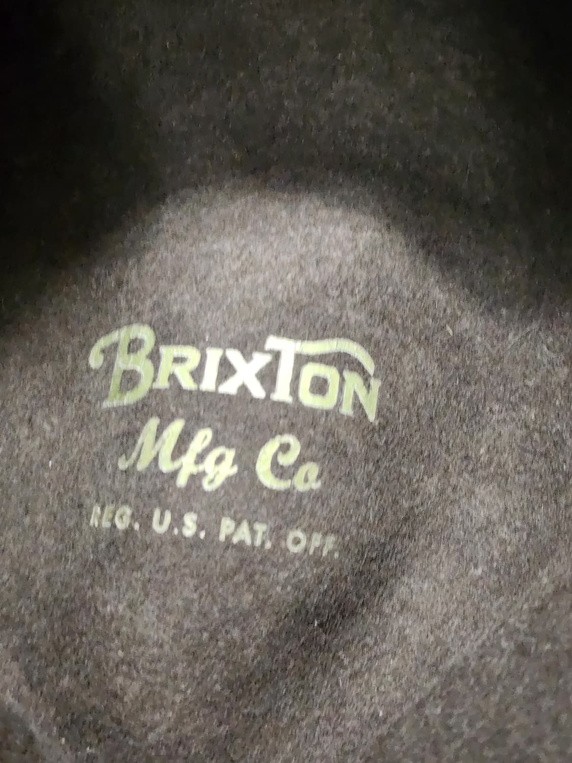 브릭스톤 wool 웨스턴 중절모 페도라 상품이미지6