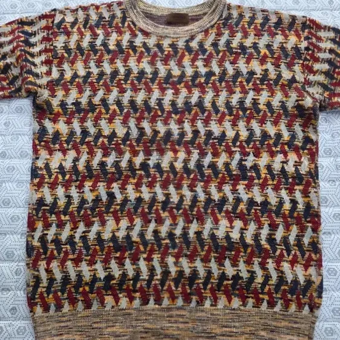 미쏘니 패턴 니트~77 상품이미지3