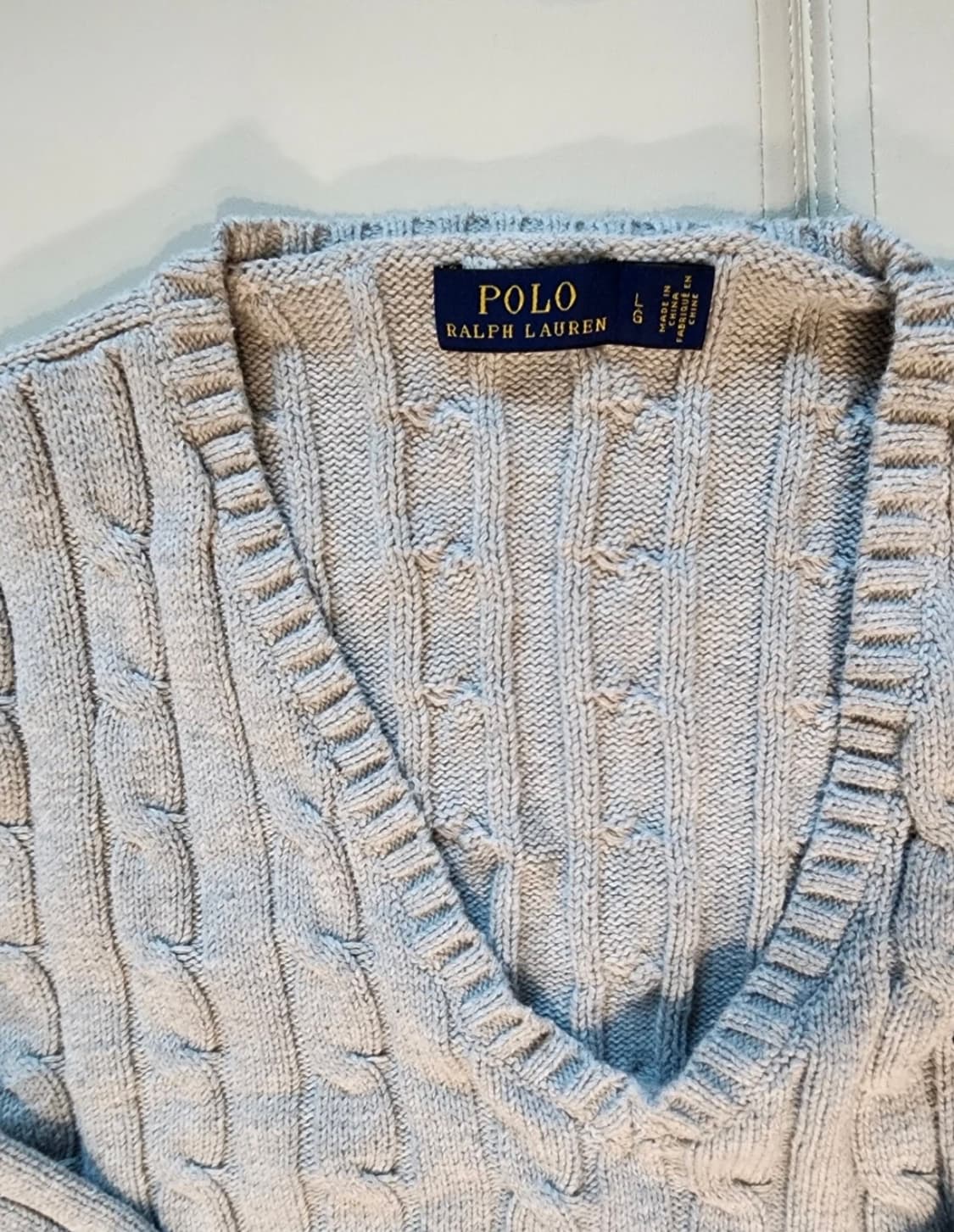 폴로 랄프로렌 그레이 니트 상품이미지2