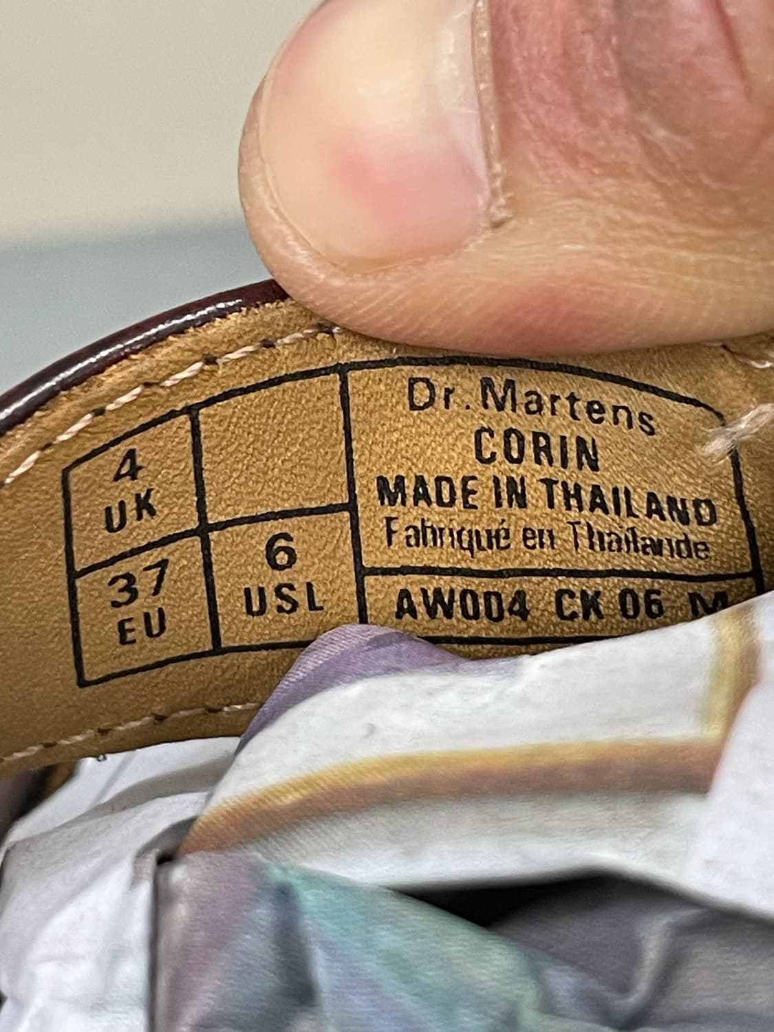 닥터마틴 메리제인 엘피 체리 레드 uk4 상품이미지10