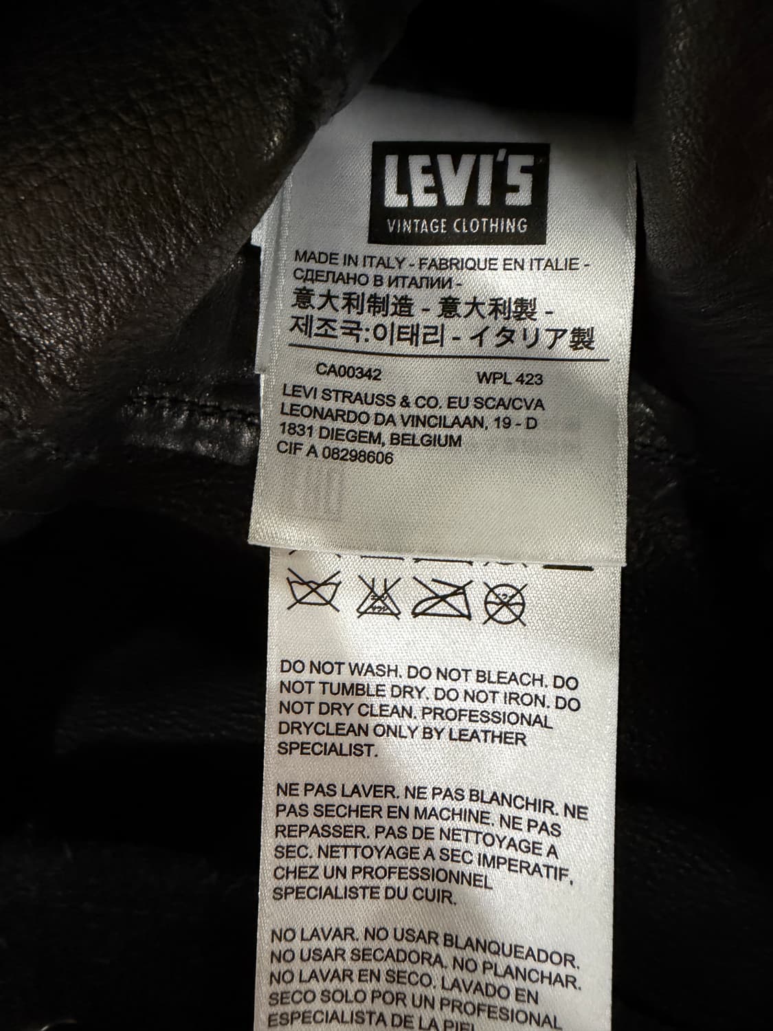 LVC 카우하이드 스웨이드 트러커 자켓 상품이미지7