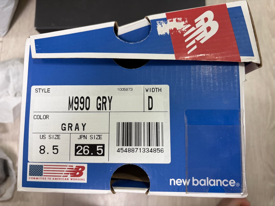 뉴발란스 990 GRY  상품이미지6