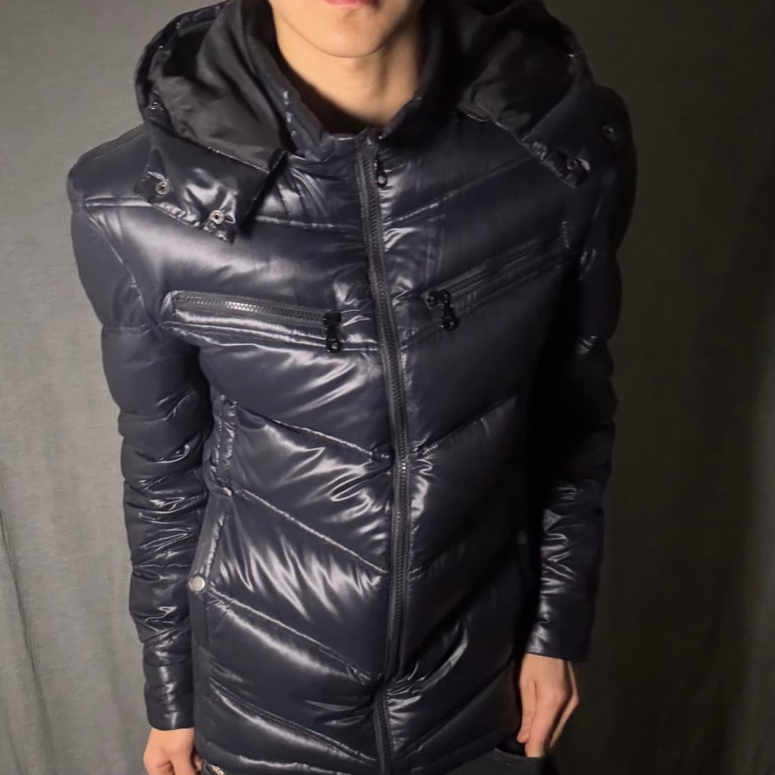 프리미엄 다운 Y2K Sorridere 패딩 상품이미지1