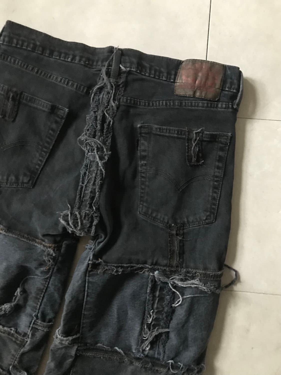 리바이스 그런지 커스텀 데님팬츠 상품이미지9