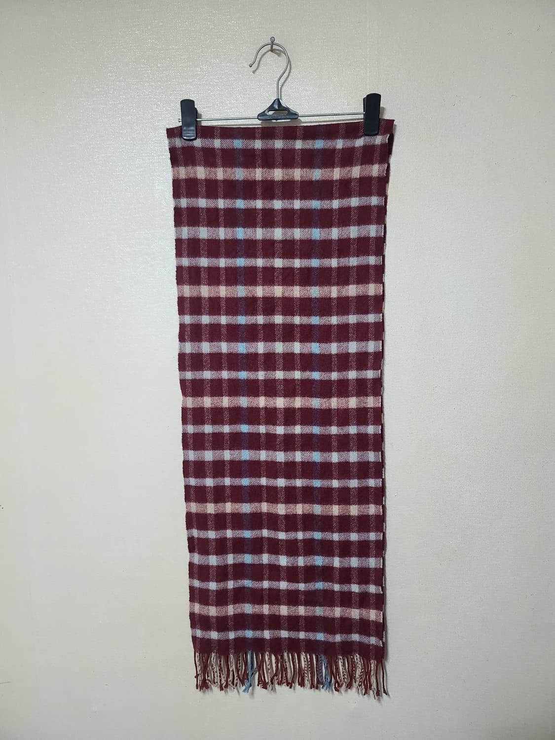 닥스 체크 캐시미어 머플러  상품이미지3