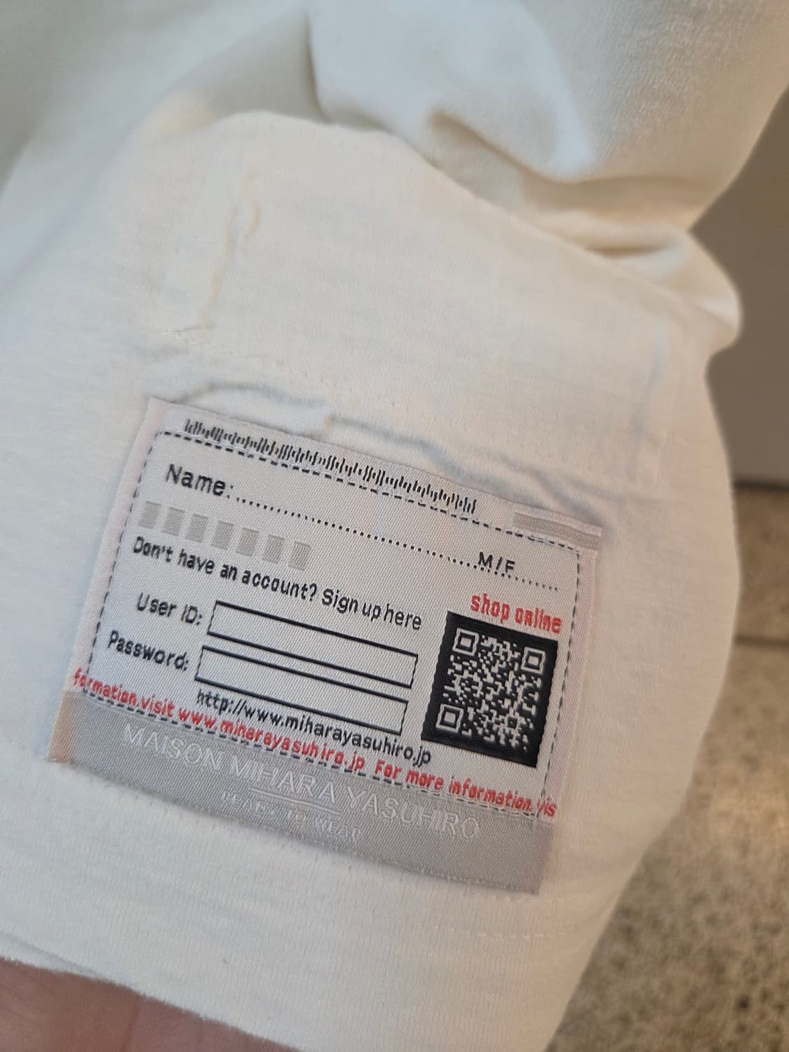 Maison Mihara Yasuhiro NASA 반팔 티셔츠 48 상품이미지5