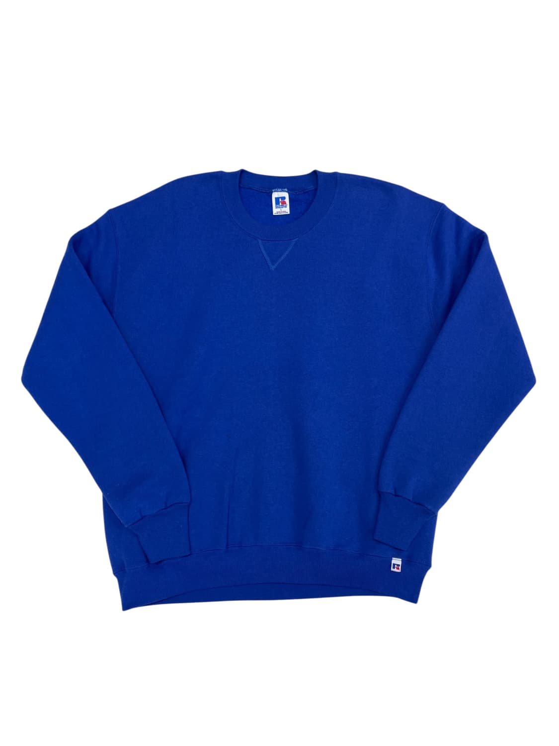 [L] 90s RUSSEL USA 러셀 블랭크 스웻셔츠 크루넥  상품이미지3