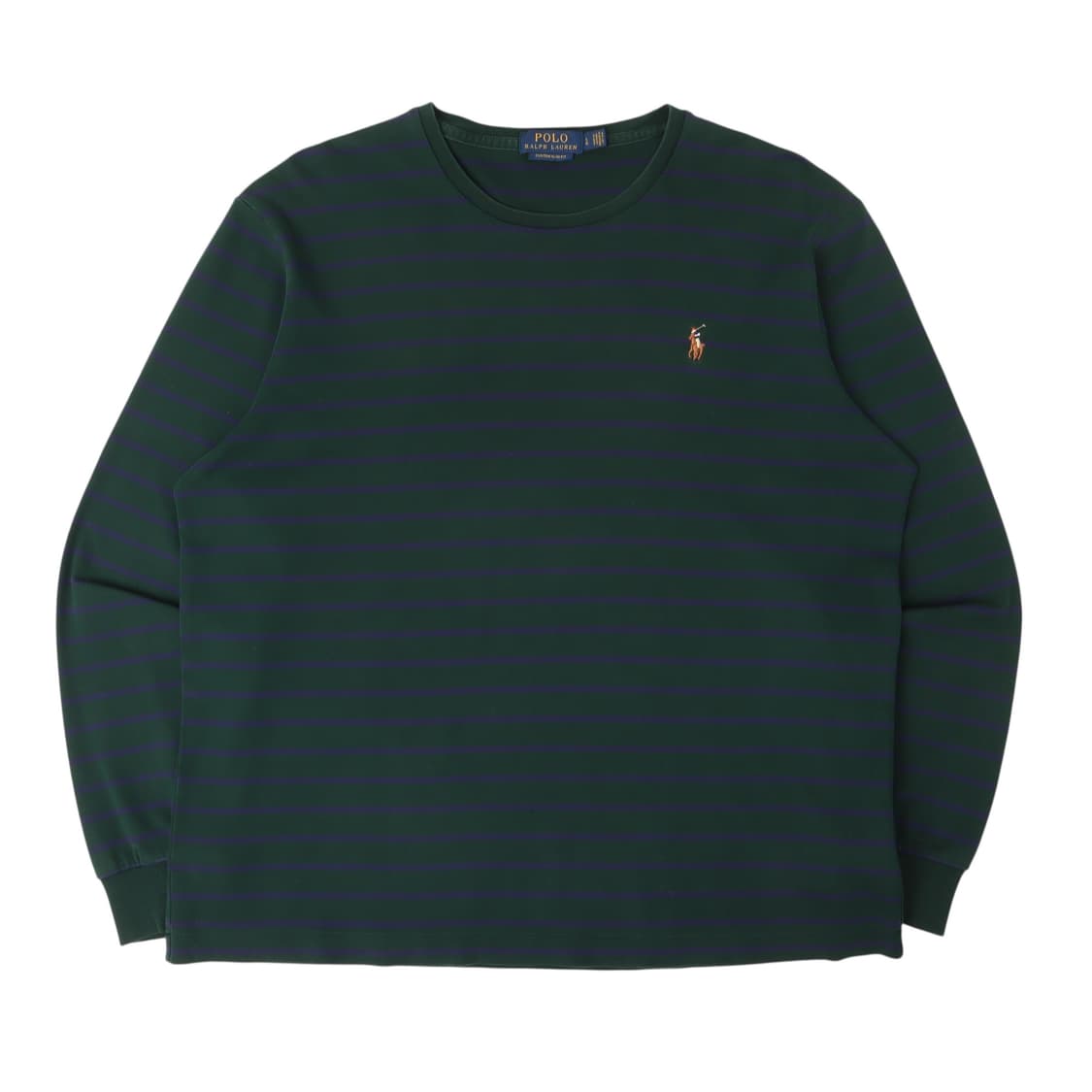 폴로 랄프로렌 그린 스트라이프 롱슬리브 상품이미지1