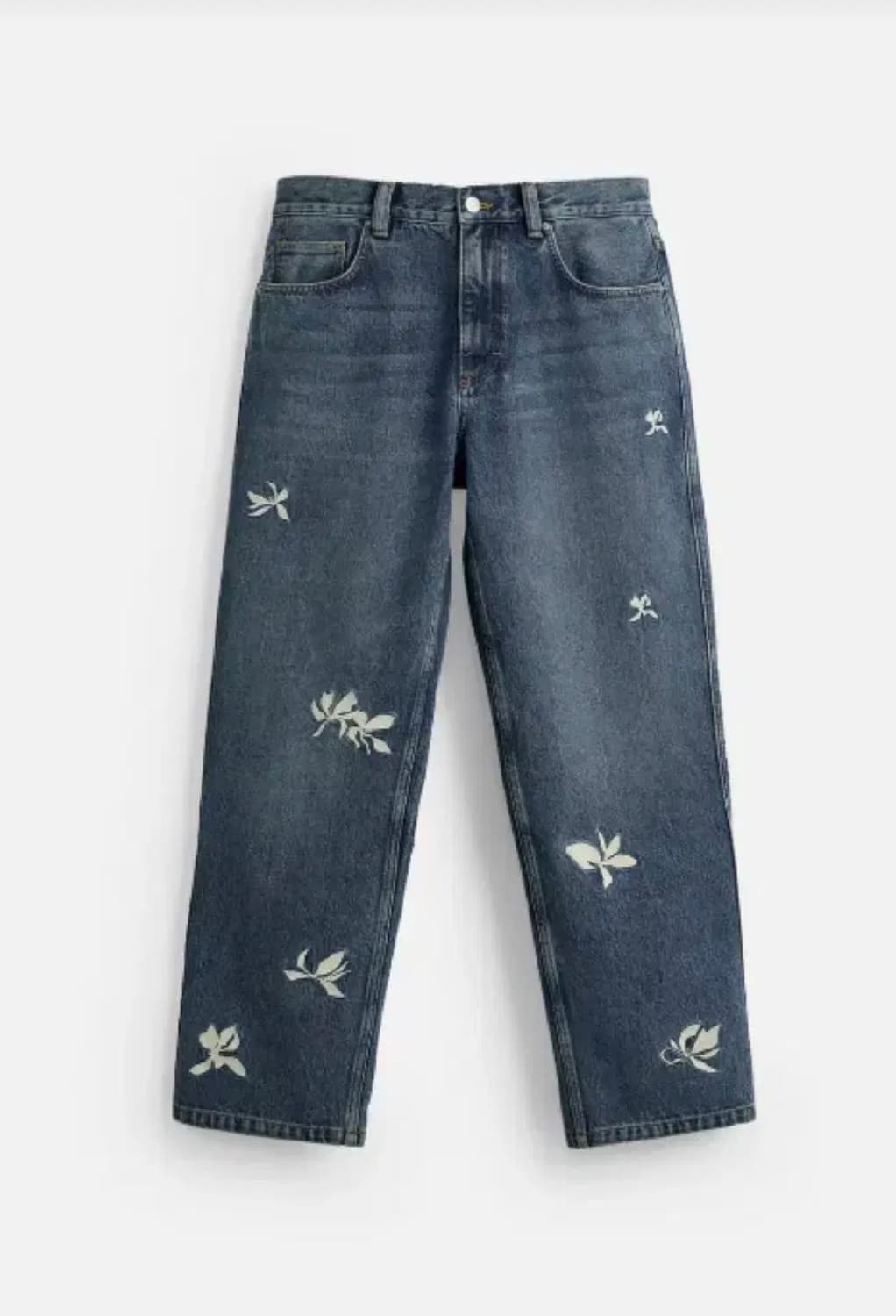 [34]자라 자수 장식 릴렉스핏 진 상품이미지1