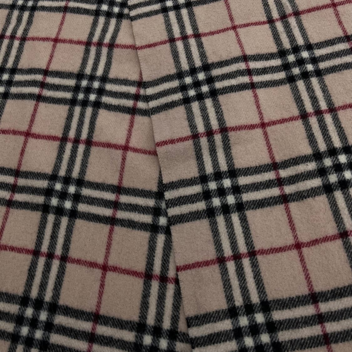 버버리 연베이지 노바체크 램스울 머플러 상품이미지6