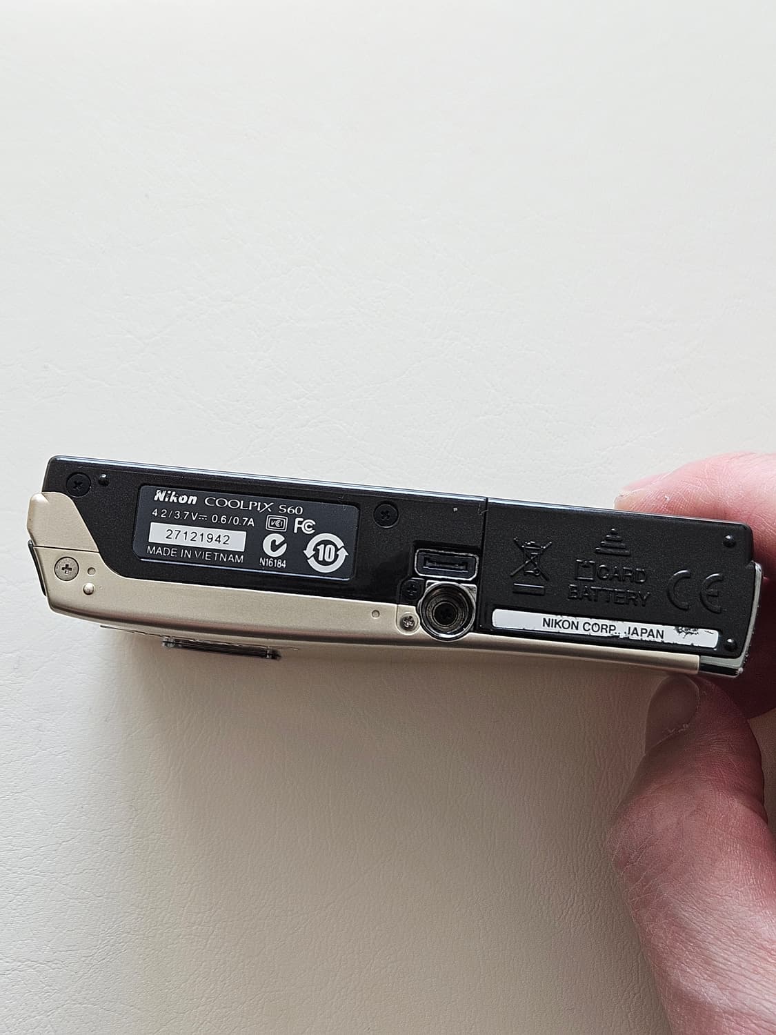 니콘 COOLPIX S60 빈티지 디지털 카메라 상품이미지8