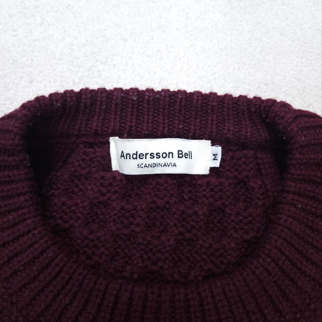 앤더슨벨 피셔맨 니트 M 상품이미지4