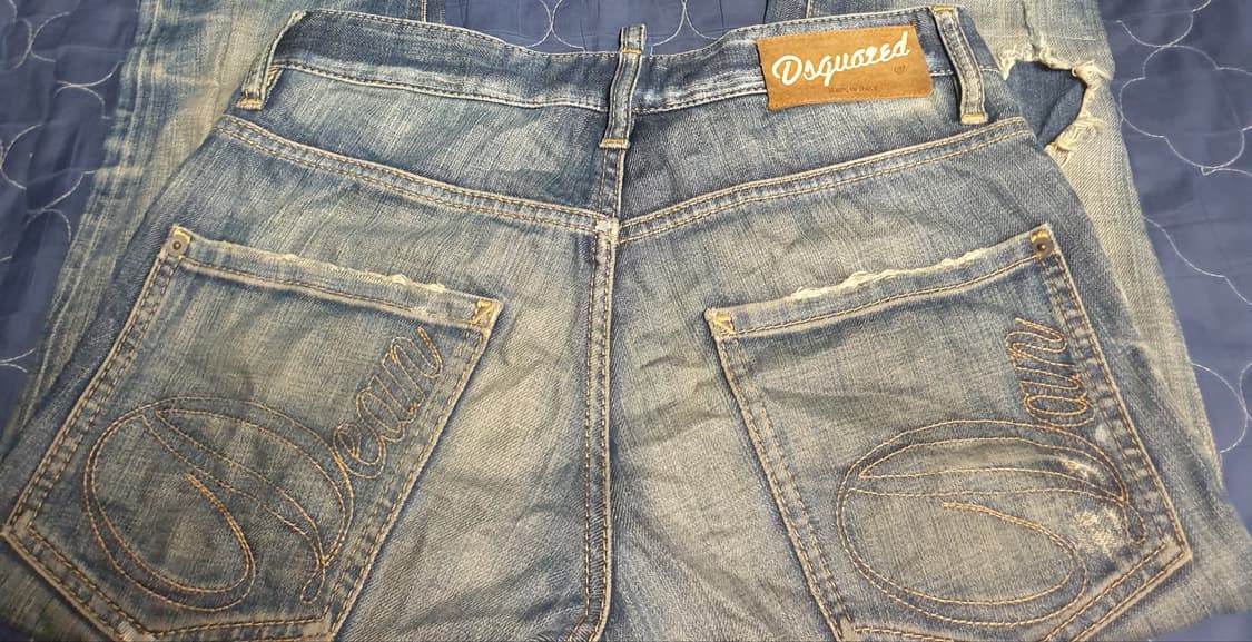 (단종매물) 디스퀘어드 루키진10 클레멘토 로우라이즈 스키니진 (30) 상품이미지4