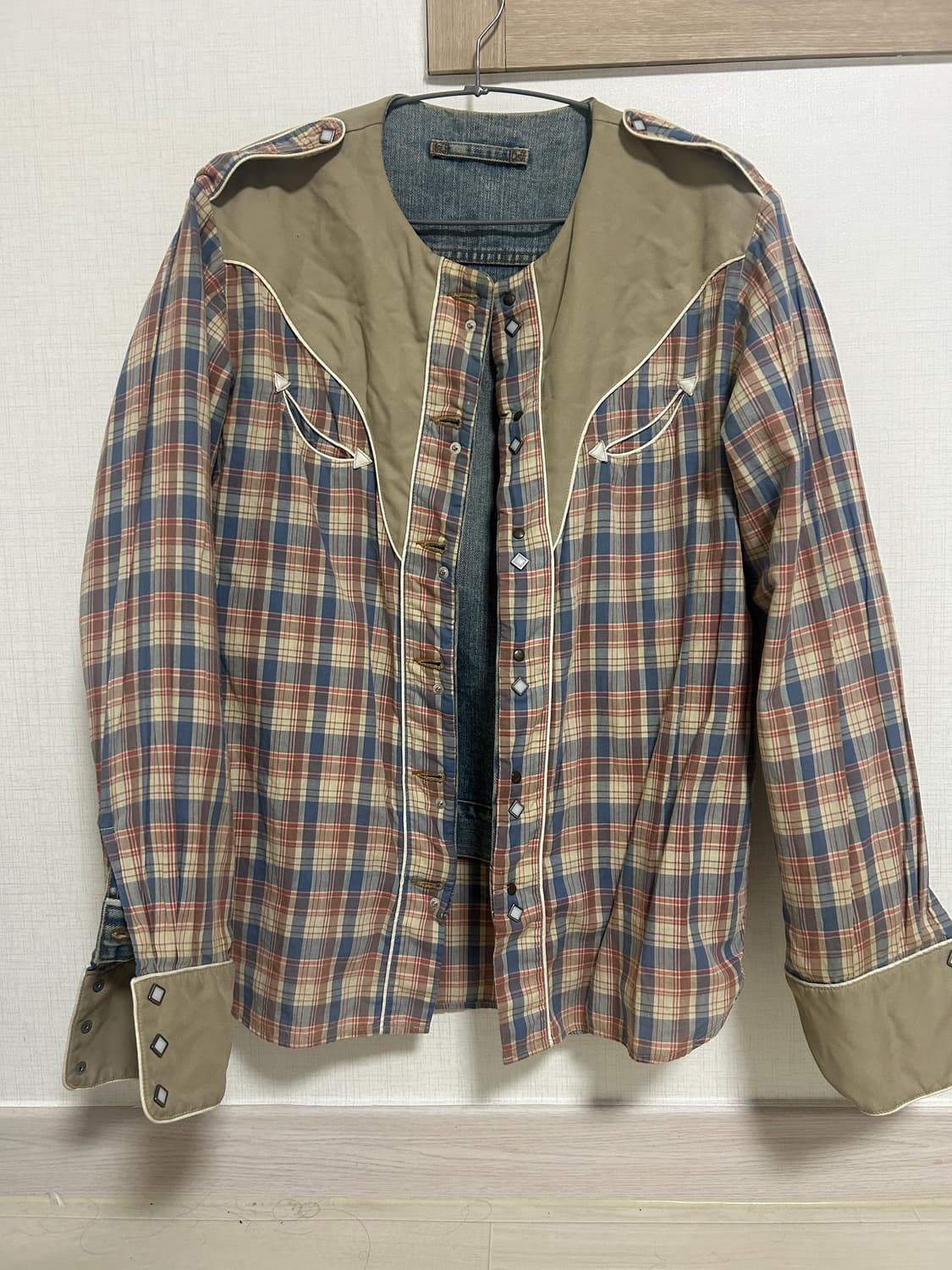 [Mihara Yasuhiro] 미하라야스히로 빈티지 리버시블 청자켓 상품이미지4