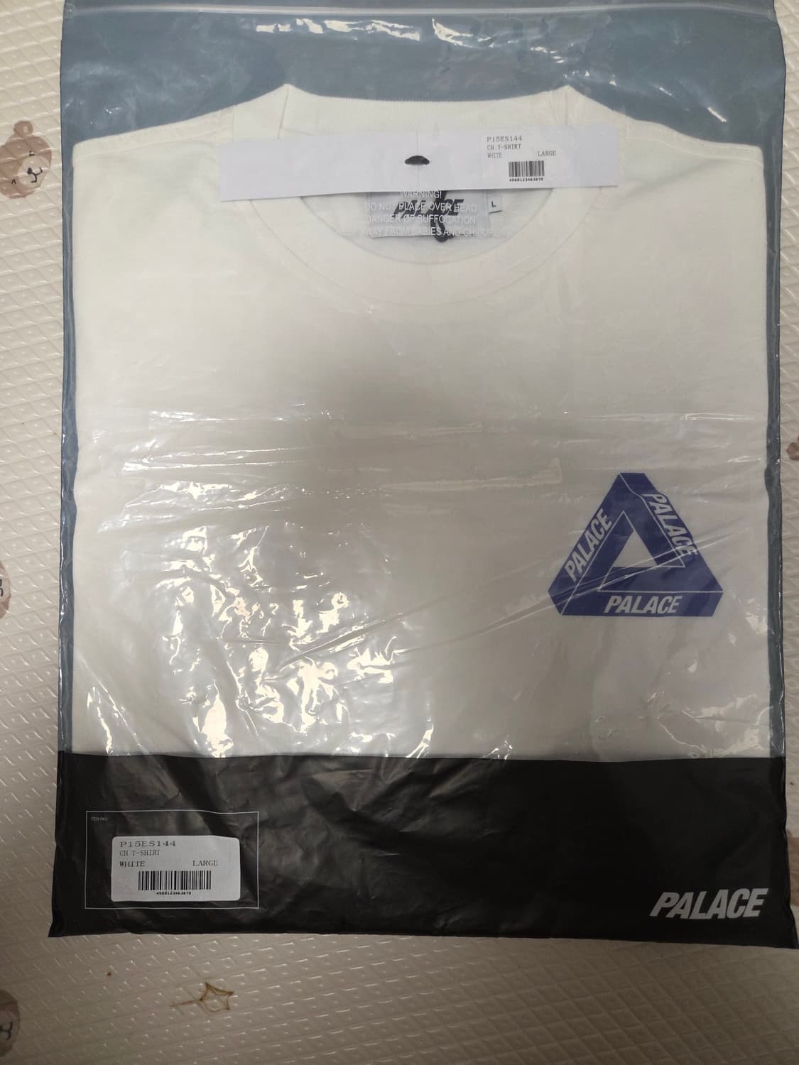 [새상품/L] 팔라스 CH 반팔 티셔츠 화이트 (Palace CH T- 상품이미지3