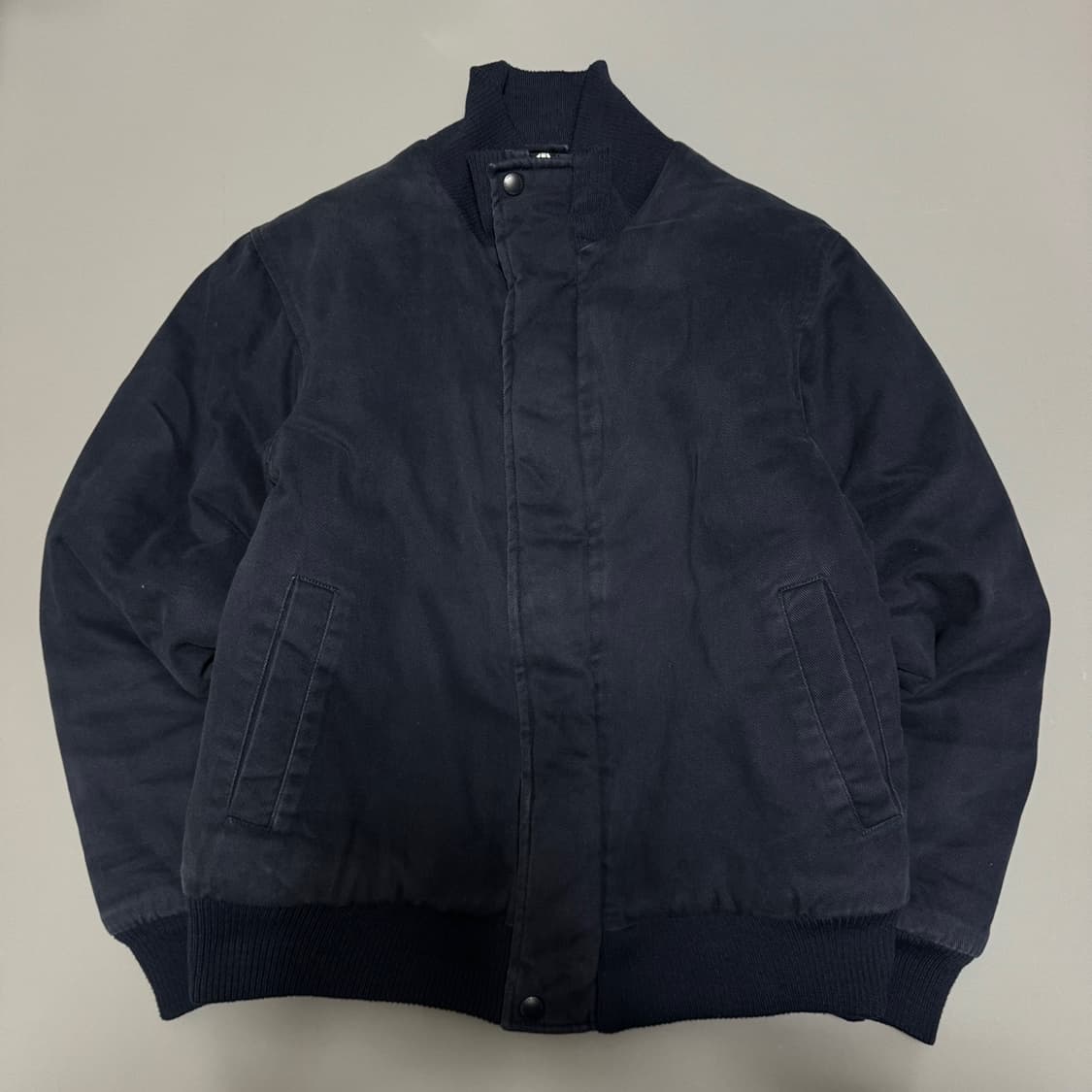 유나이티드 애로우즈 블루라벨 네이비 USN 복각 코튼 혼방 밀리터리 자켓 상품이미지10