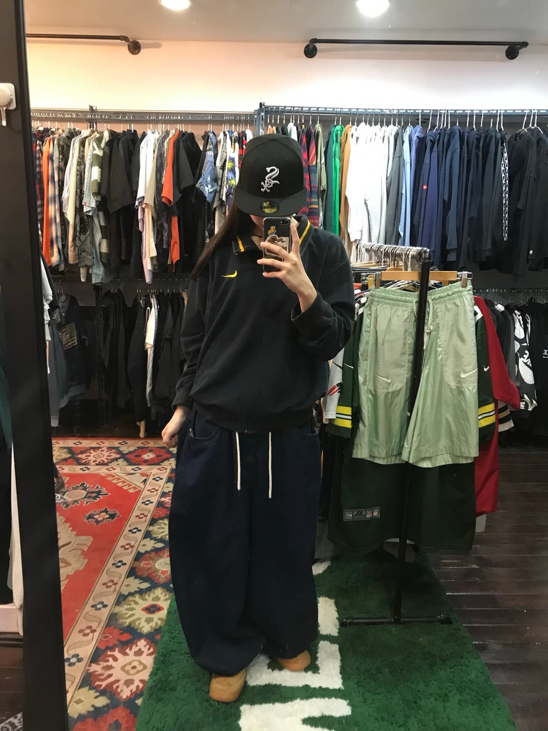 나이키 올드스쿨 백로고 집업 상품이미지5