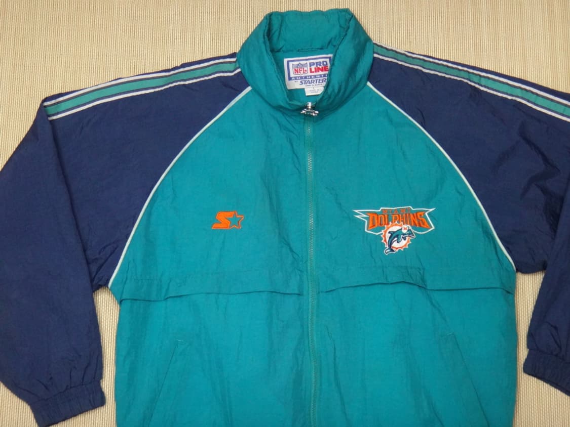 (L) NFL 스타터 90s 프로라인 돌핀 자켓 상품이미지4