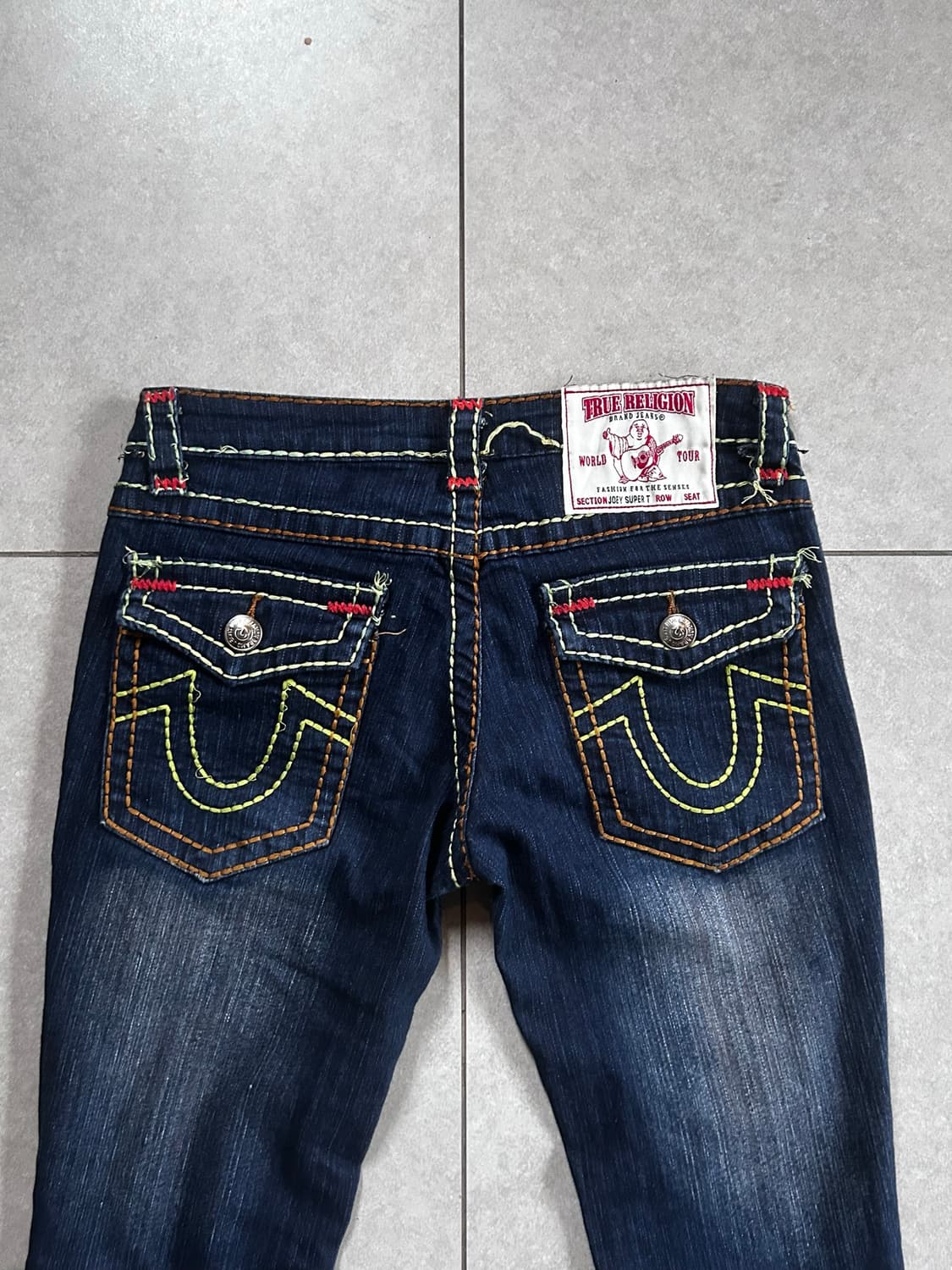 TrueReligion 스티치부츠컷팬츠 28 상품이미지1