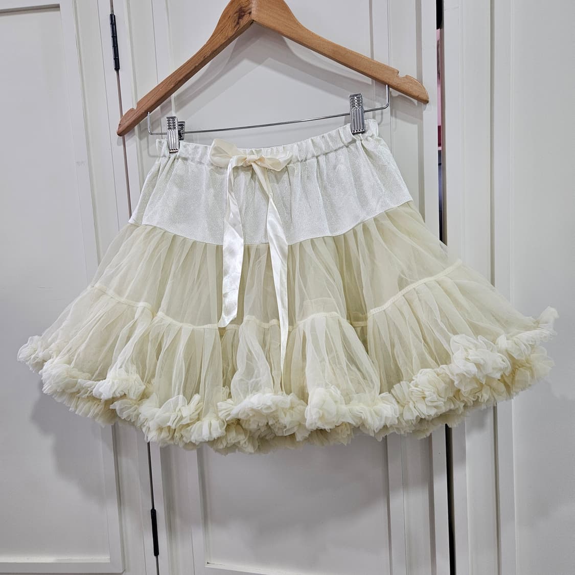 아이보리 캉캉 튜튜 스커트 상품이미지3