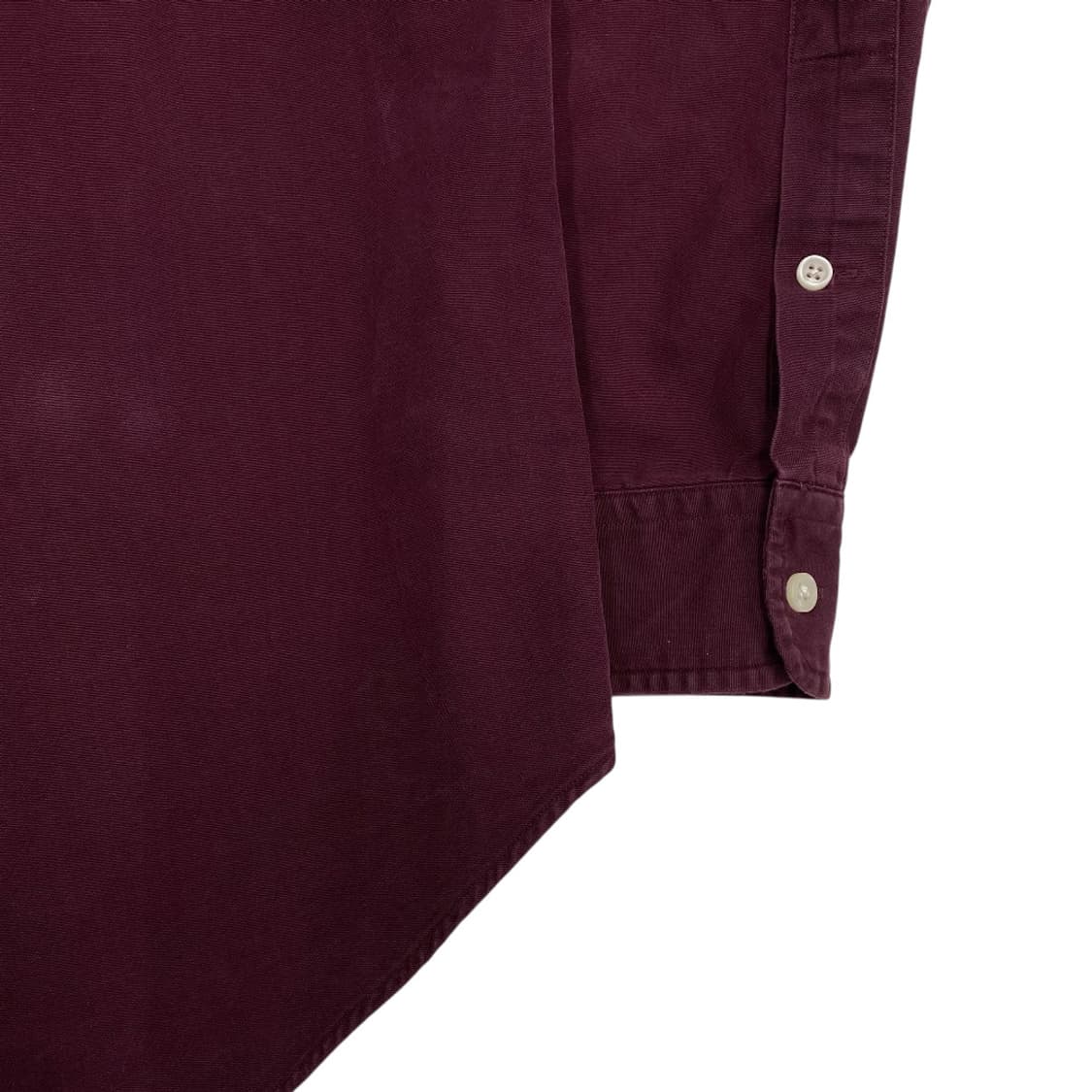 폴로 랄프로렌 그린포니 버건디 코튼셔츠 M 상품이미지6