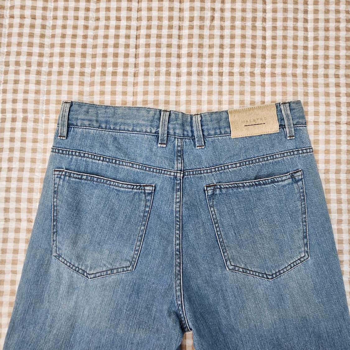 마에스트로 데님 청바지 남자32 상품이미지6