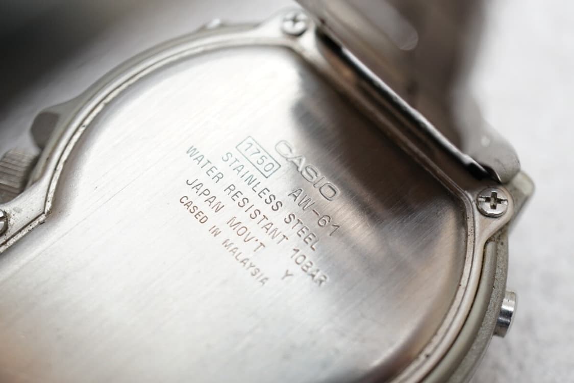 빈티지 카시오 CASIO AW-61 시계 상품이미지7