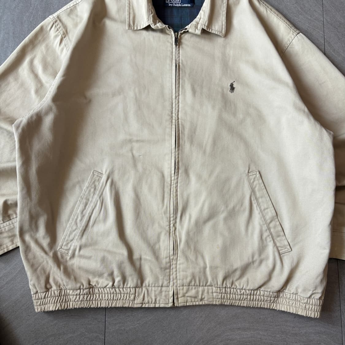 폴로 정품 베이지 스윙톱 자켓 상품이미지2