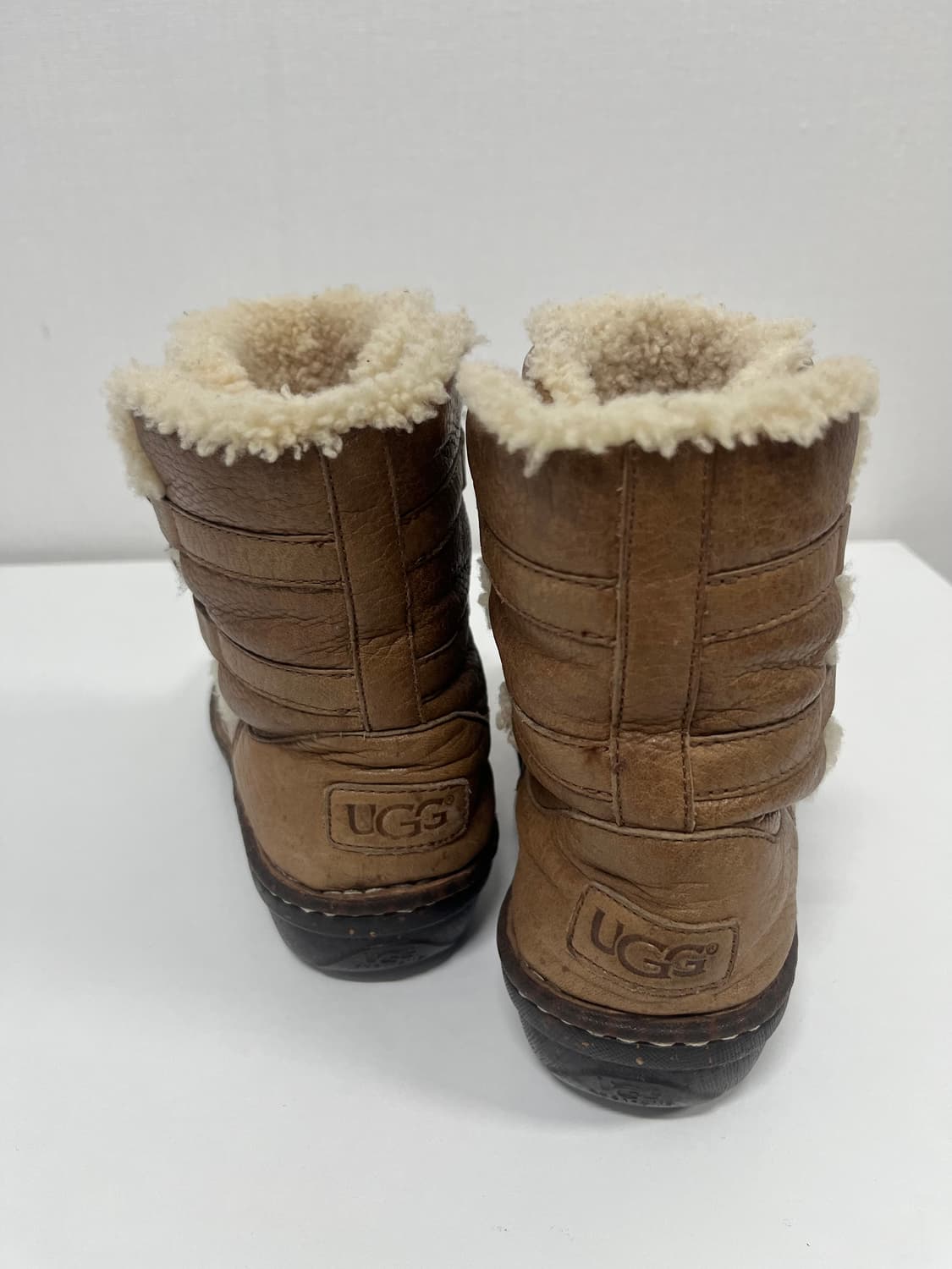 [250] 어그 ugg 레이스업 가죽 앵글 부츠 상품이미지5