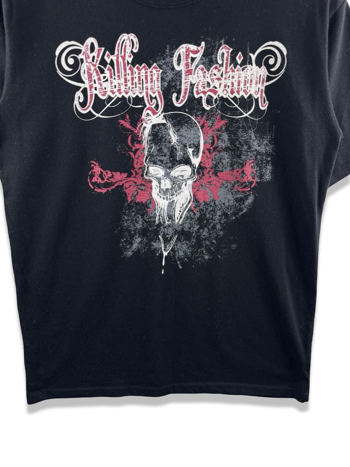 JPN 펑크 스컬 반팔티셔츠2860 상품이미지4