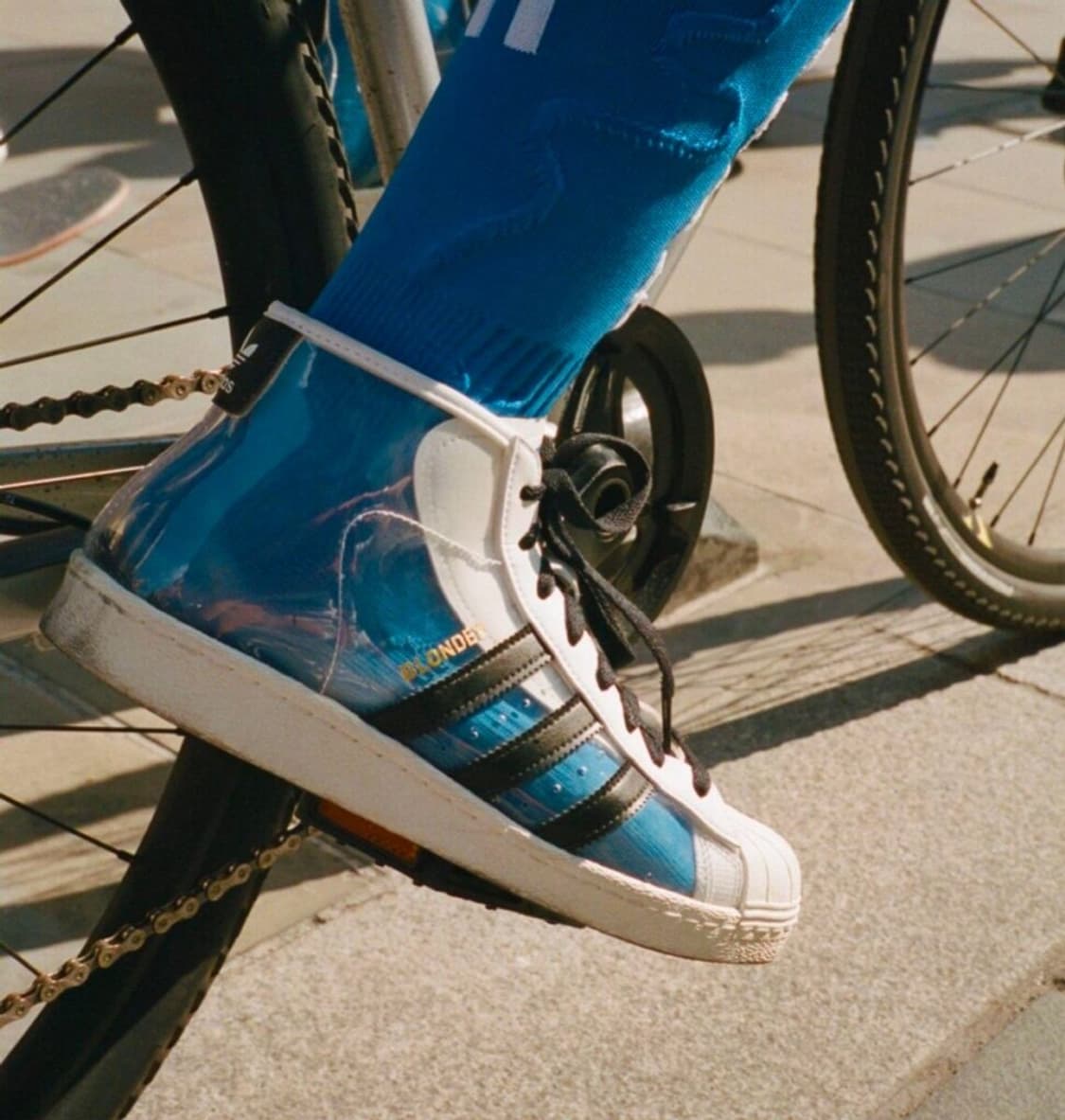 블론디 맥코이 콜라보 아디다스 ADV 투명 하이탑 스니커즈 슈퍼스타 삼바 상품이미지9