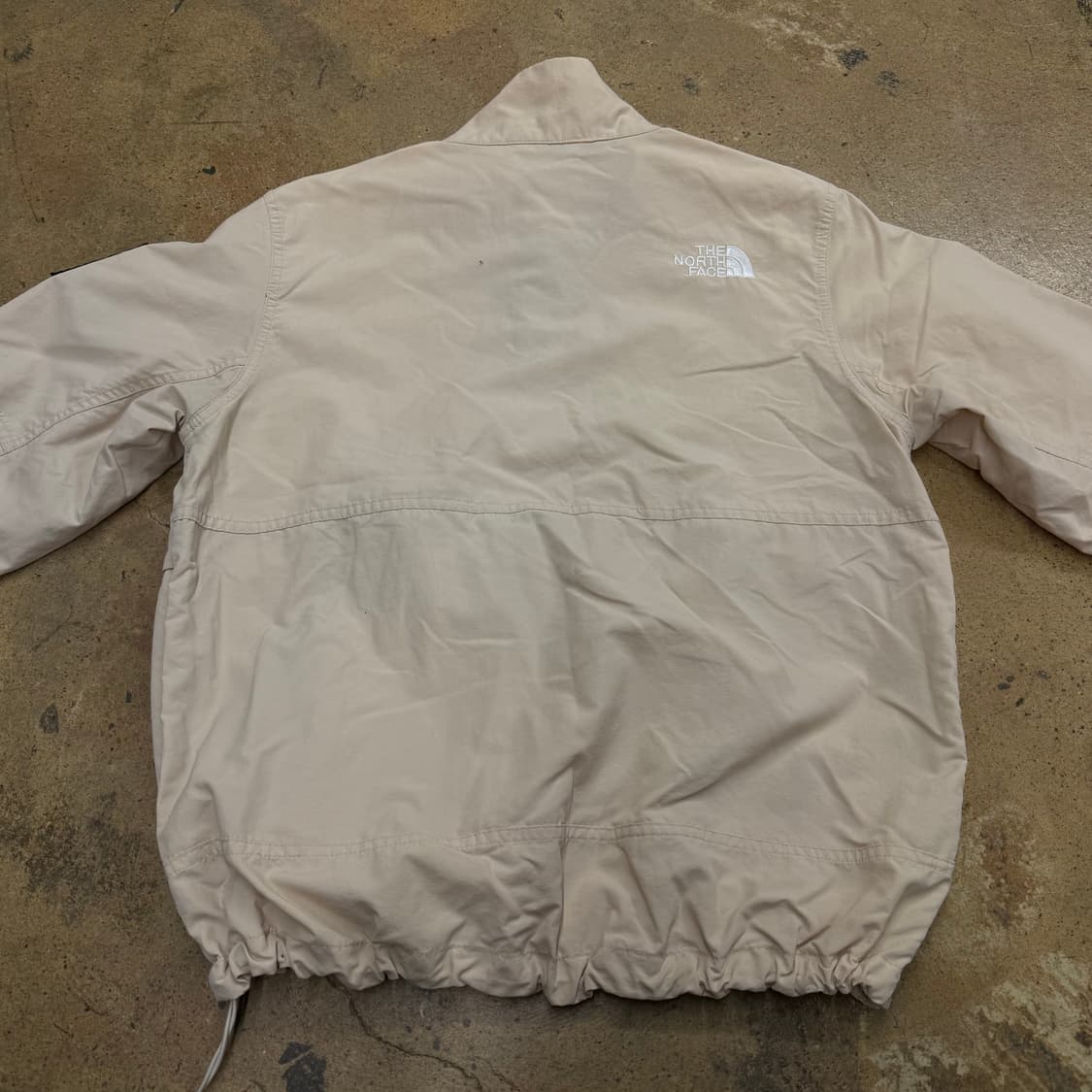 [정품/S] 노스페이스 하프집업 아이보리 바람막이 b16 상품이미지4