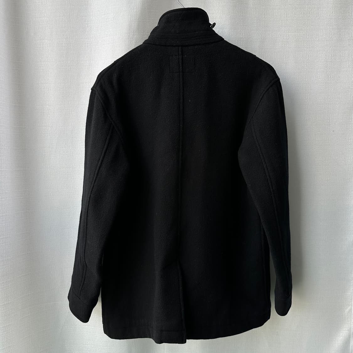 울리치 클래식 울혼방 피코트 블랙 M 상품이미지8