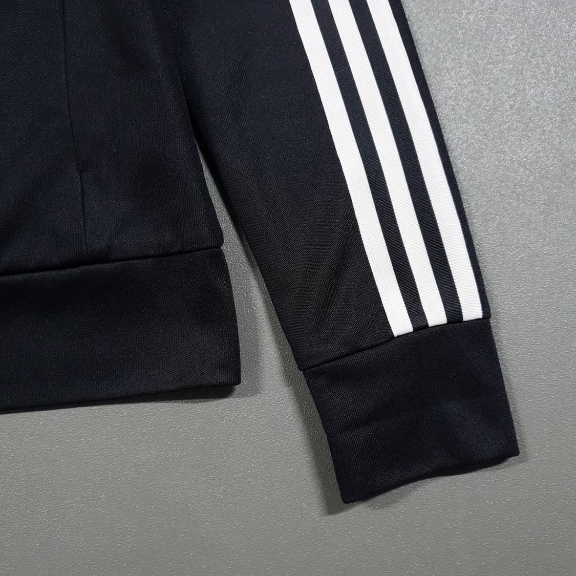 90 (S) 아디다스 유로파 파이어버드 트랙탑 져지 자켓 벨벳 블랙 어항 상품이미지3