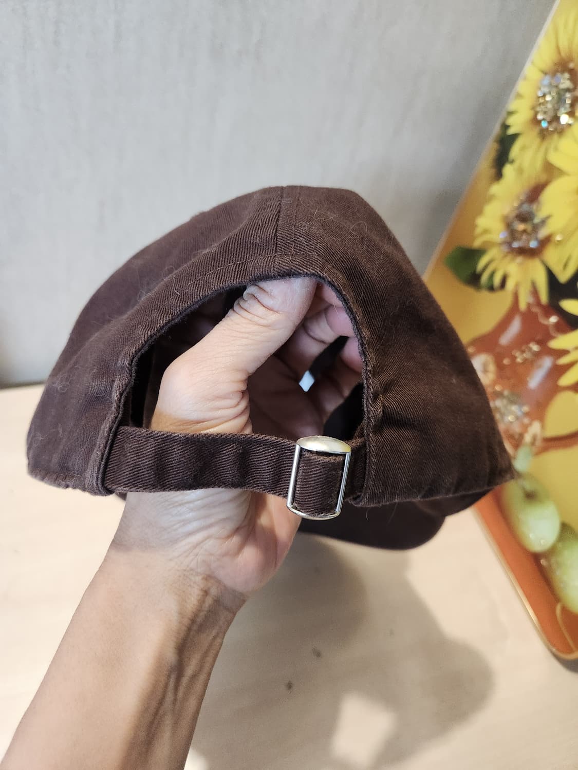 “ANNOT 브라운 볼캡🧢 빈티지 감성 한 끗 차이” 상품이미지3