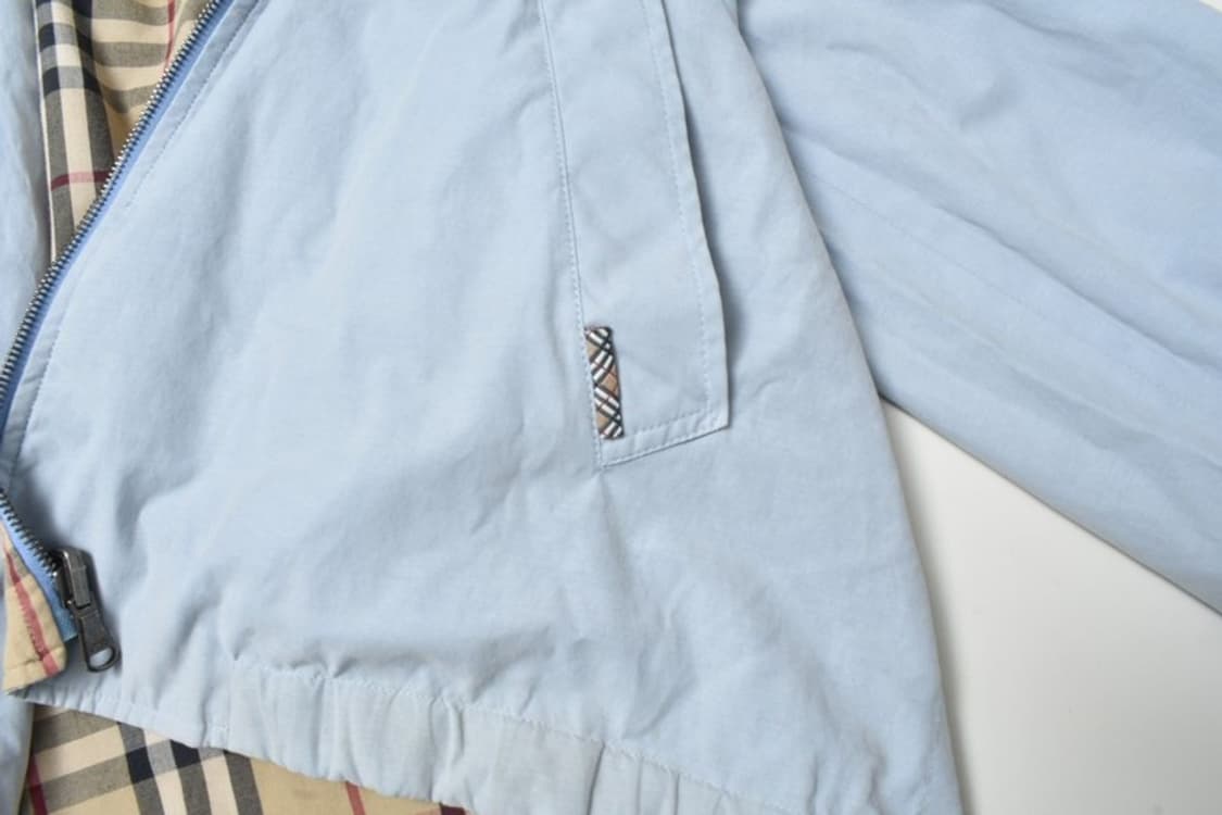버버리 양면 노바체크 블루종 자켓 50 N1180 상품이미지8