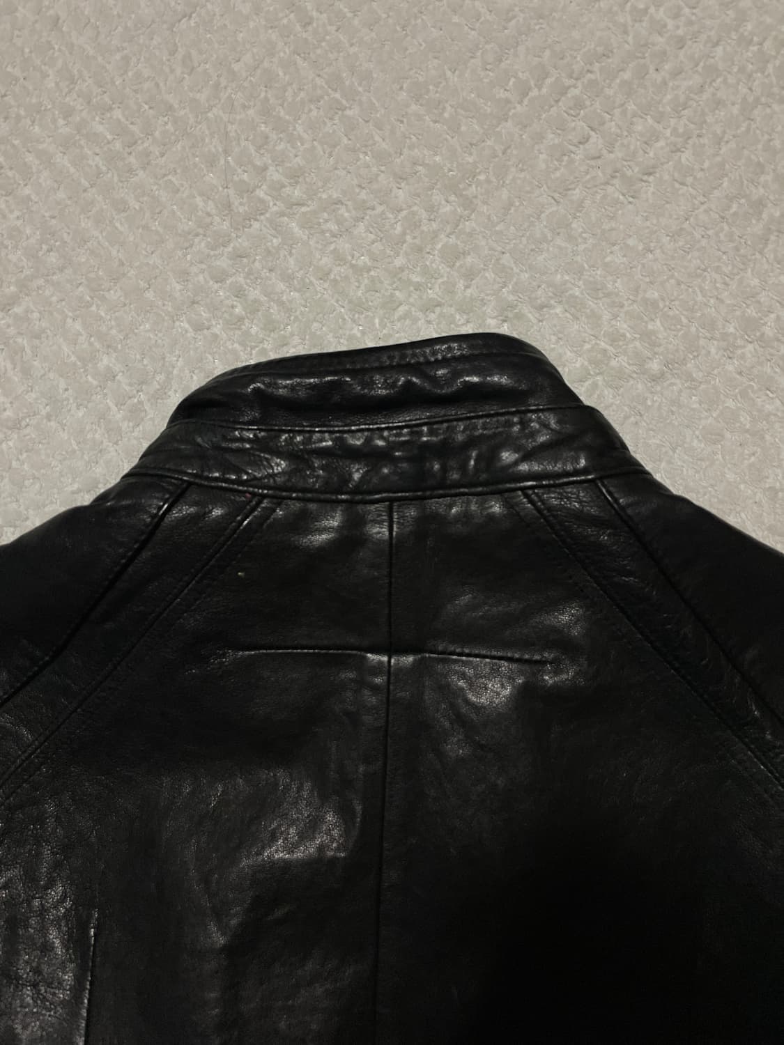 광희시장 웨스턴 무드 램스킨 양가죽 레더 자켓 상품이미지8