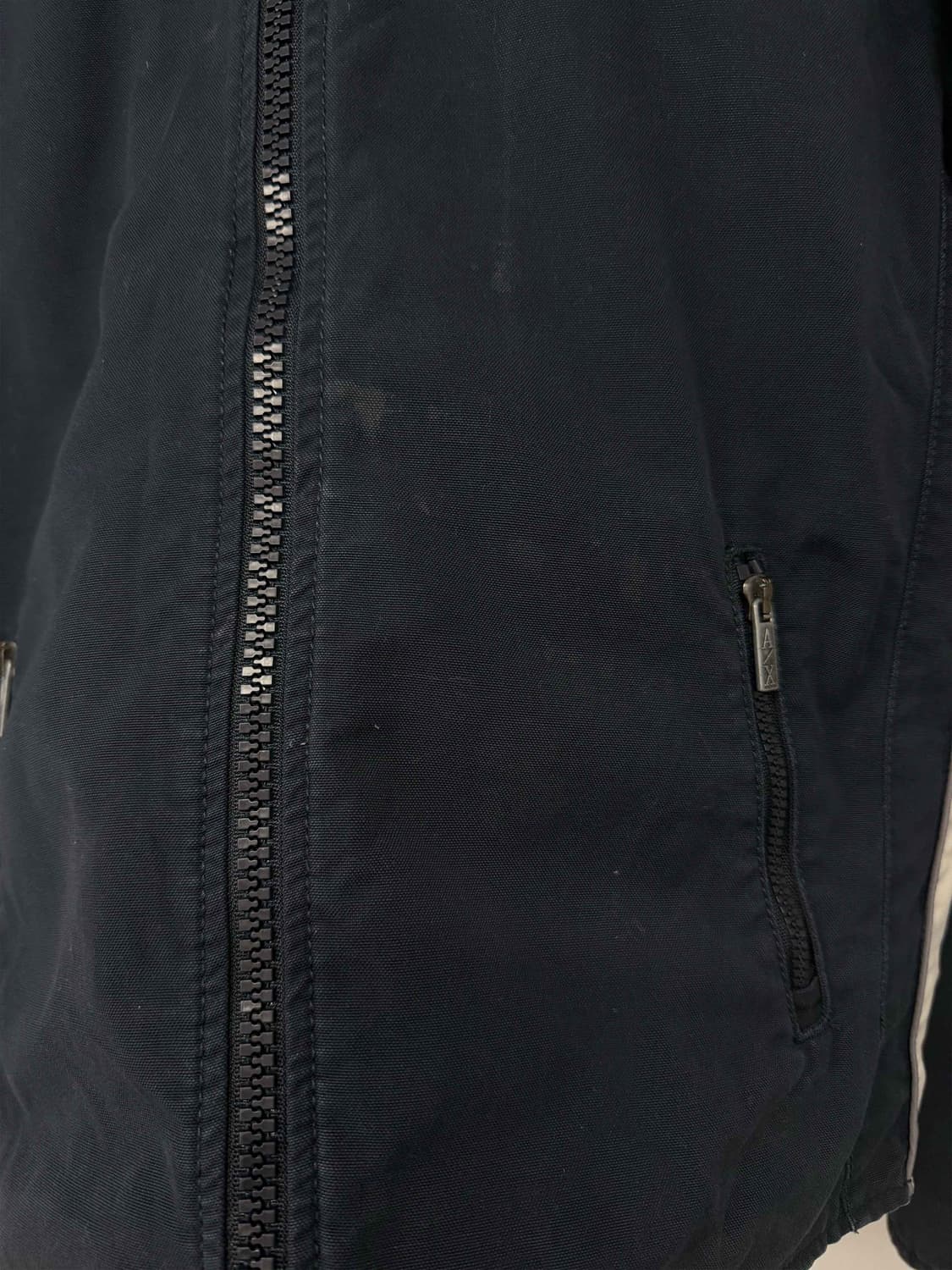 90s 아르마니 익스체인지 코튼 바이커자켓 상품이미지5