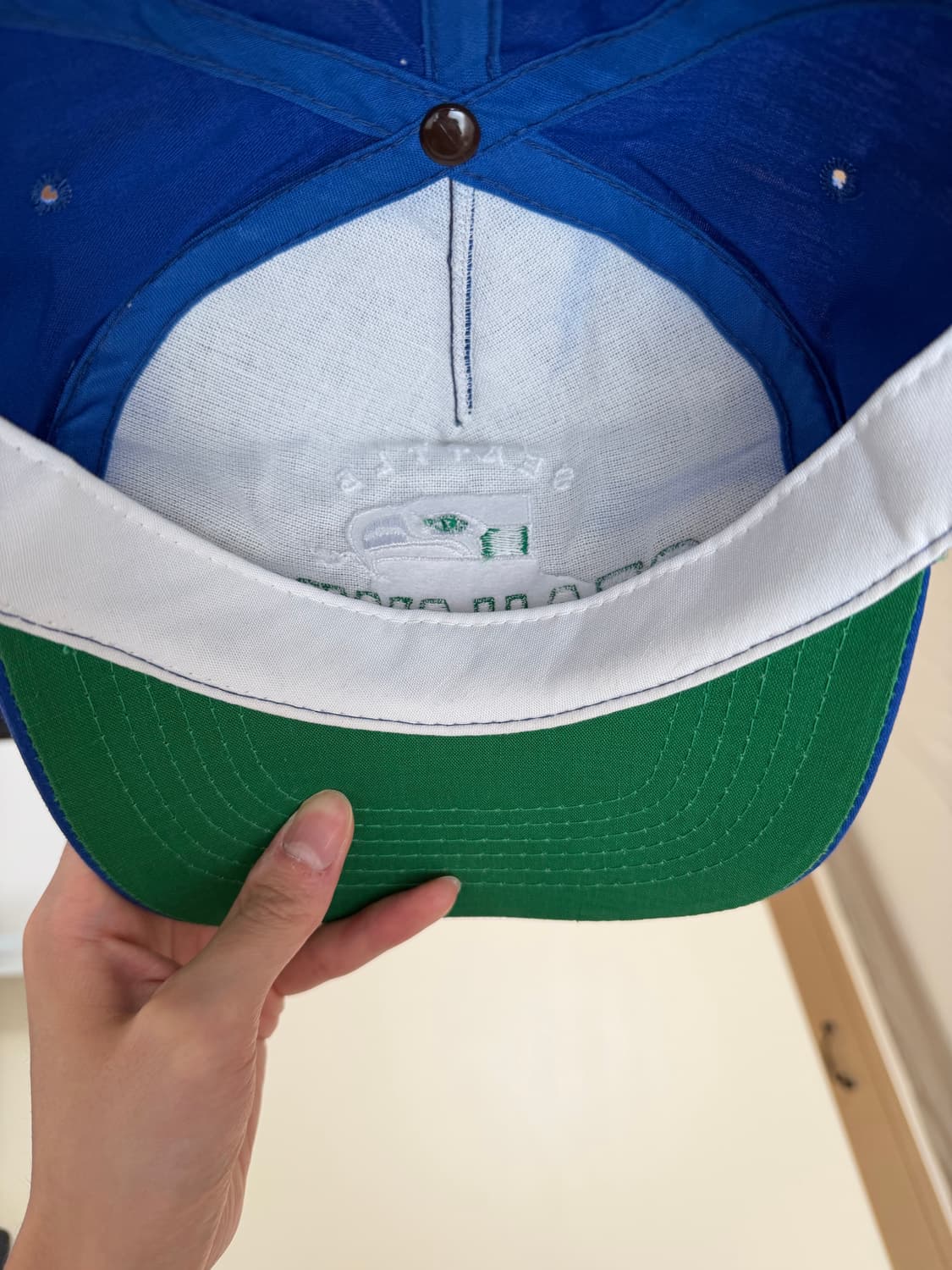 90s 빈티지 NFL seattle seahawks 모자 상품이미지8