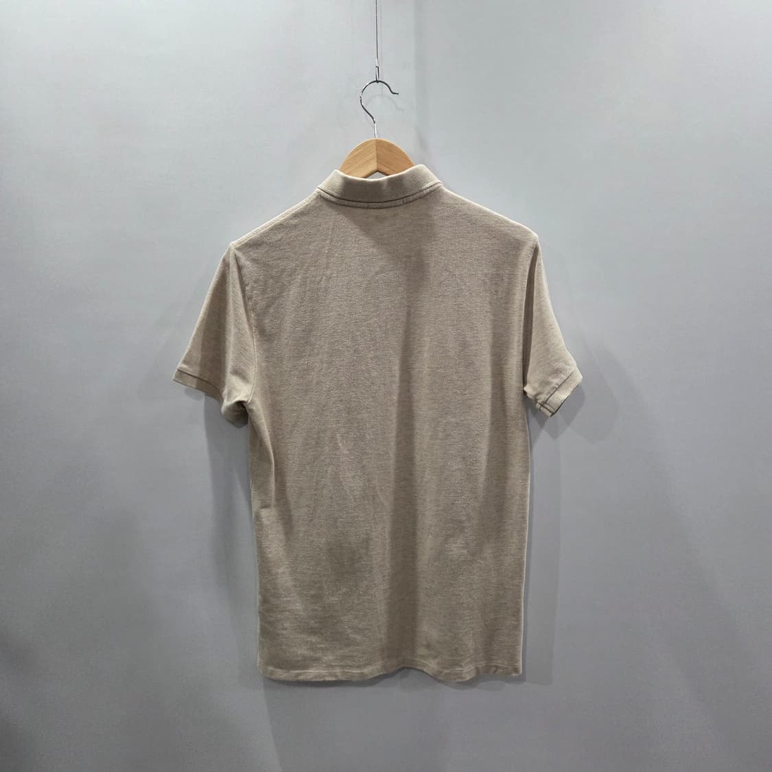 폴로랄프로렌 피케 카라 빅포니 반팔티 오트밀 M 상품이미지5